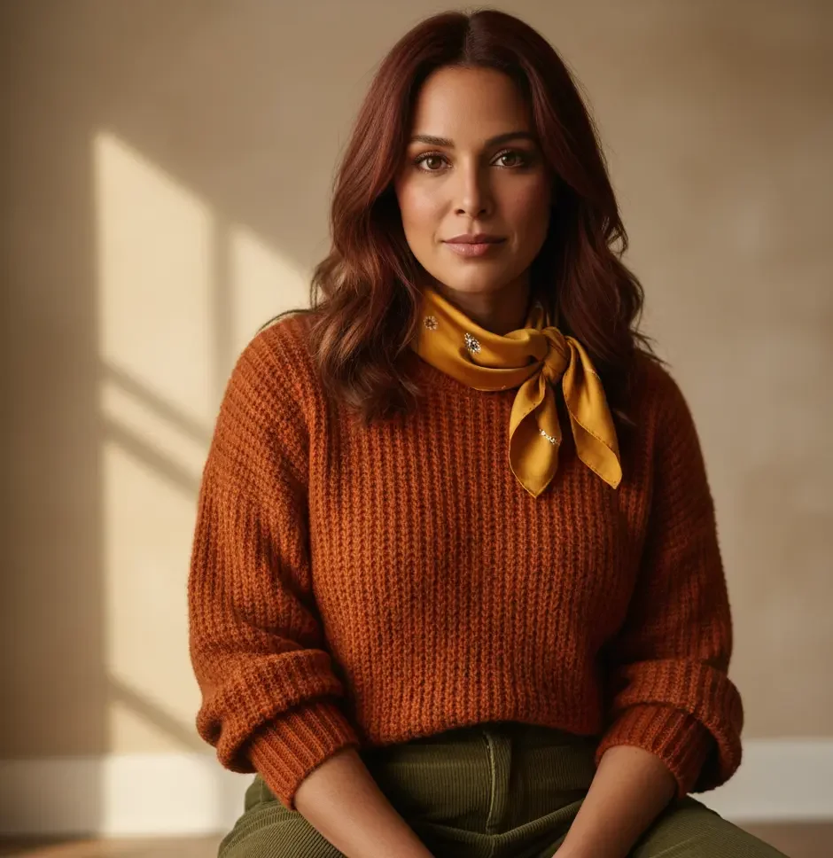 autumn personal color season example