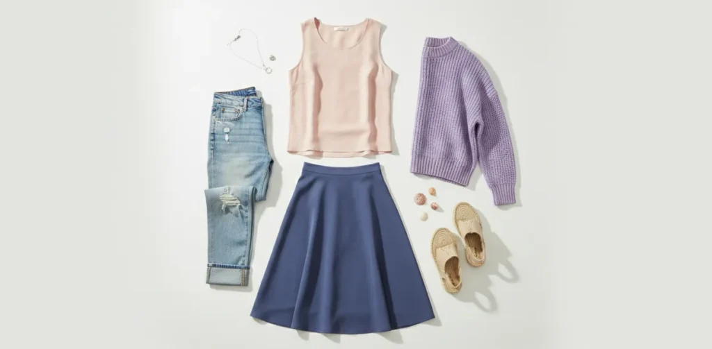 best clothing colors for light summer season