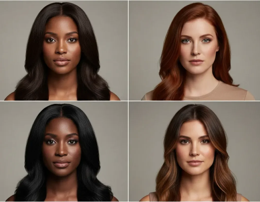 best deep autumn hair colors chocolate brown auburn espresso chestnut