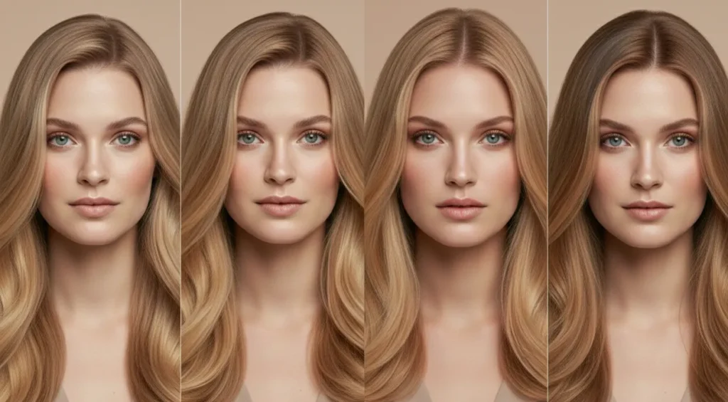 blonde hair colors for warm skin tones