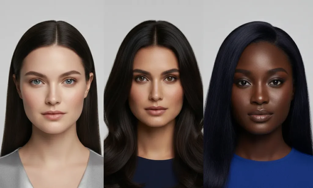 hair colors for fair medium deep cool skin tones