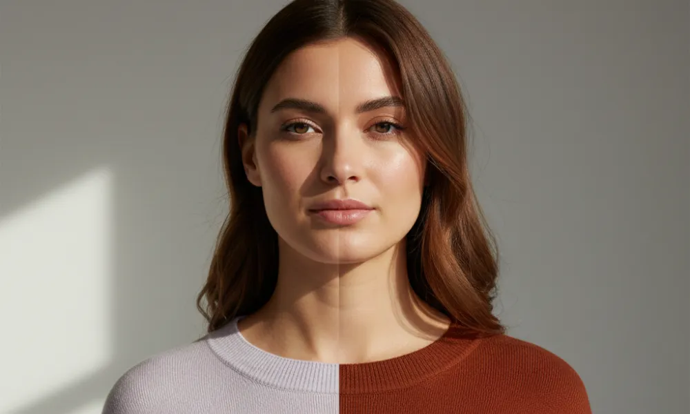 wrong colors vs right colors deep autumn