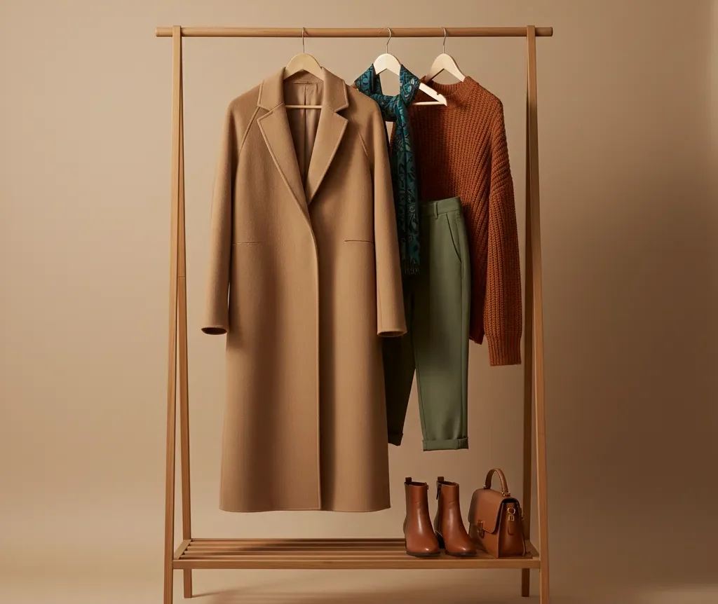 deep autumn capsule wardrobe example