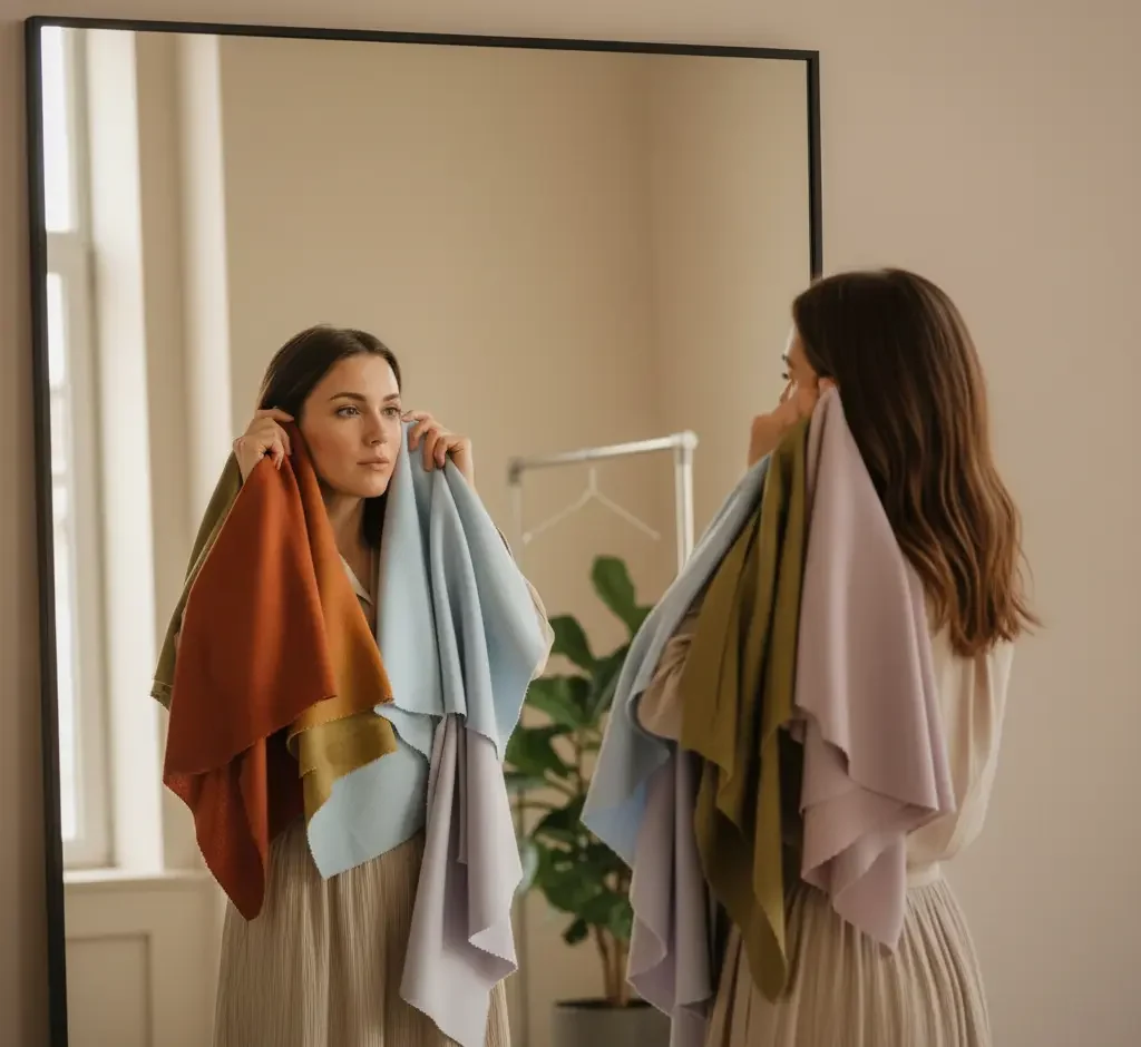 how to find your color season at home