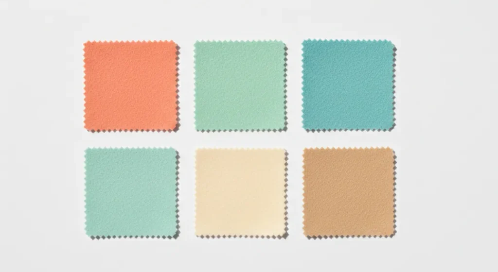 light spring color palette chart