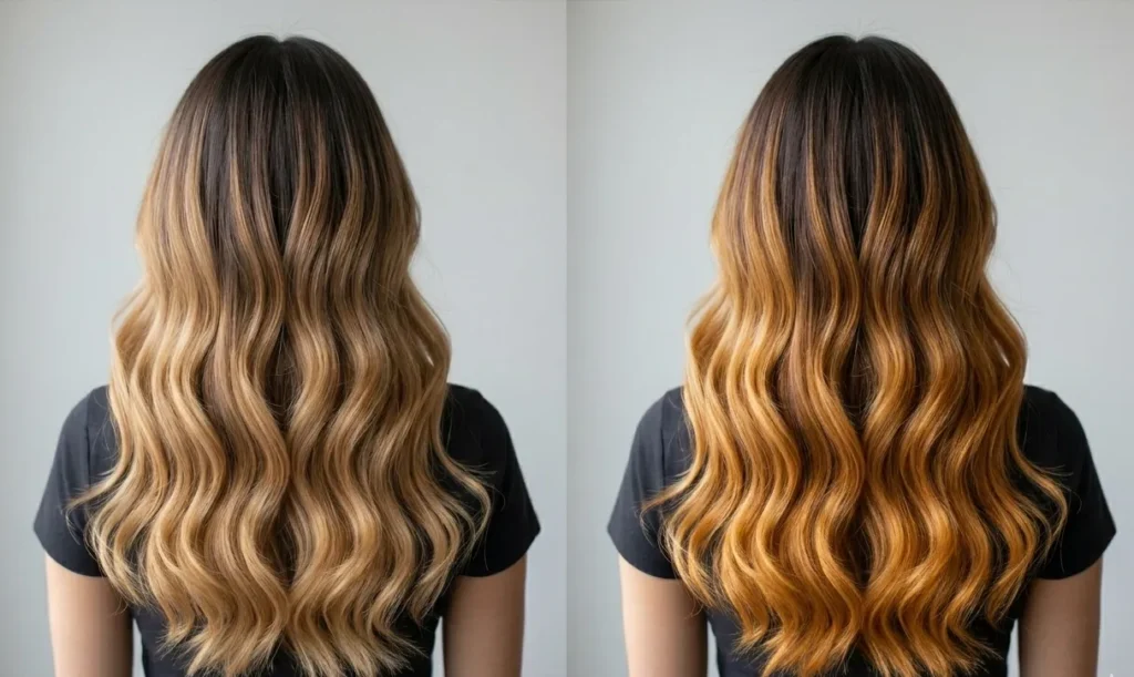 light honey blonde vs dark honey blonde hair