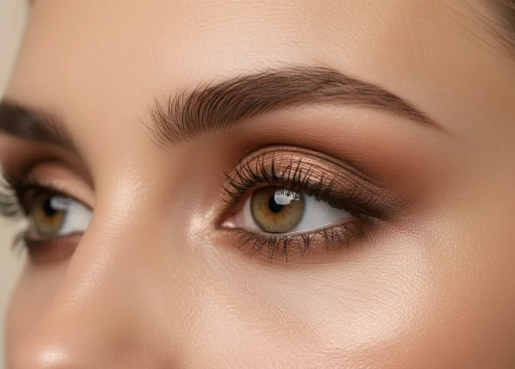 soft autumn eyeshadow look