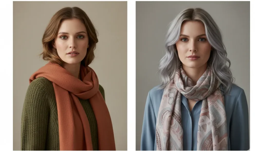soft autumn vs soft summer colors