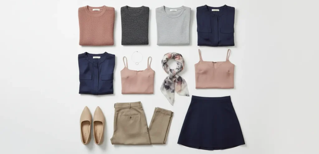 Soft summer capsule wardrobe essentials