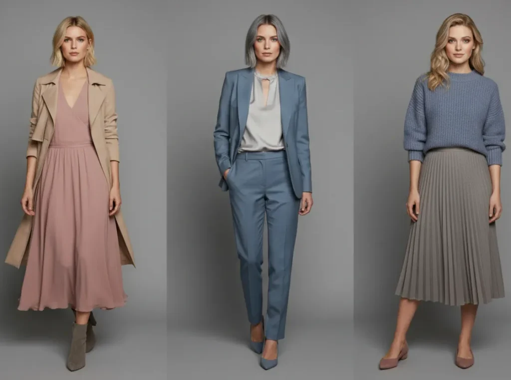 soft summer celebrity outfit colors