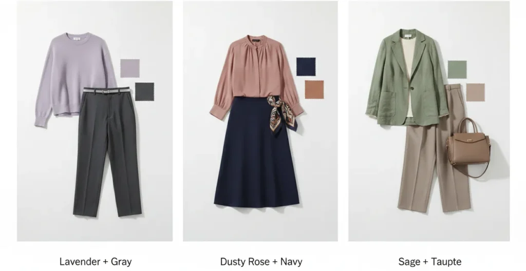 soft summer color combinations for outfits