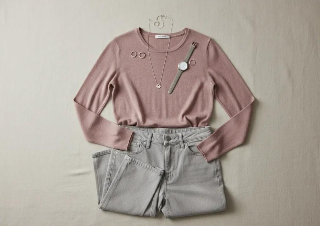 soft summer outfit muted colors