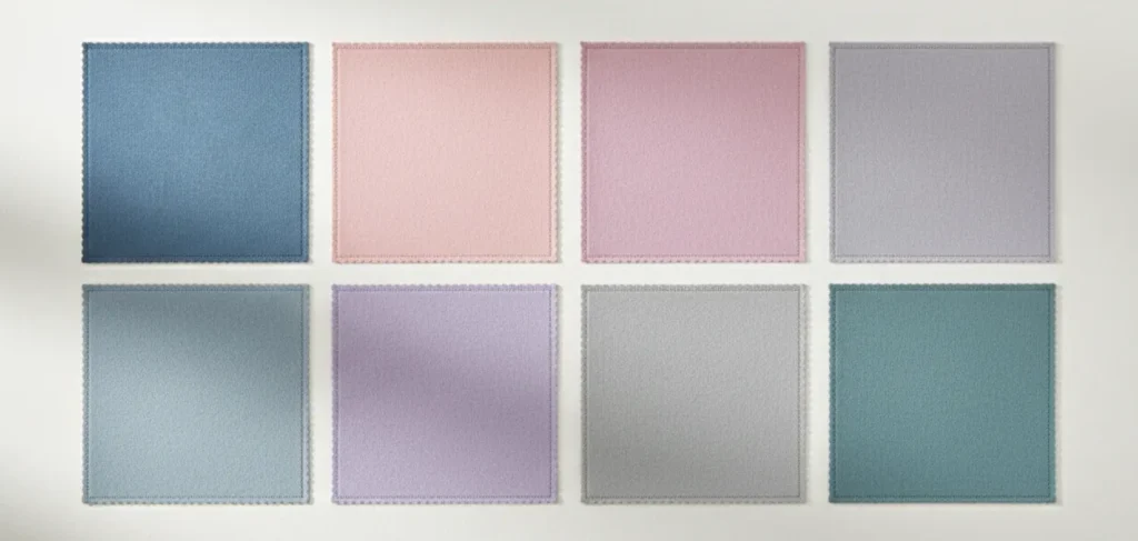 summer color palette cool and soft shades