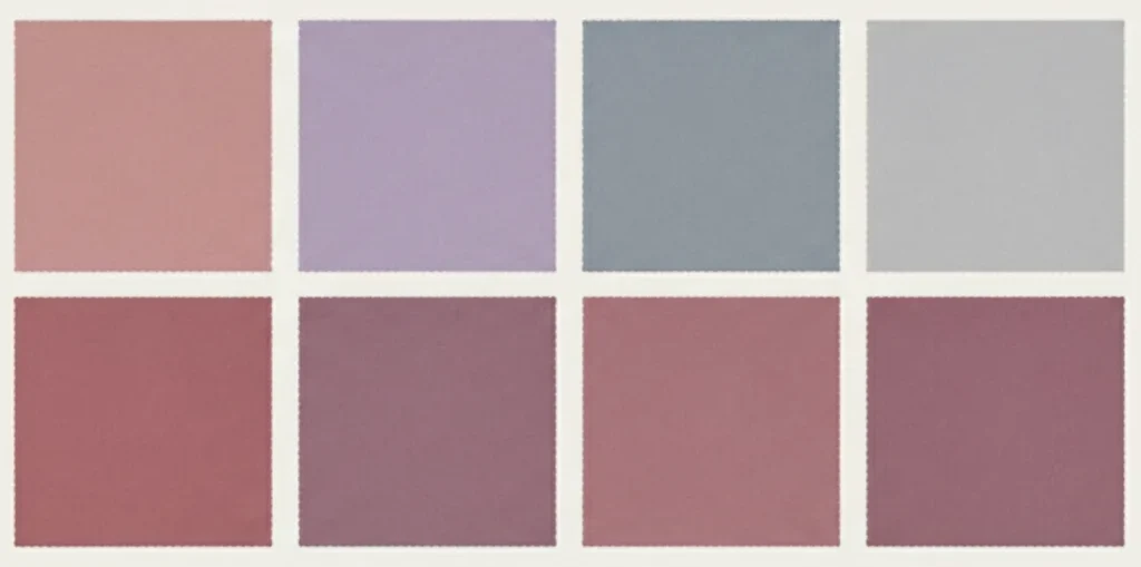 summer palette colors chart cool soft muted