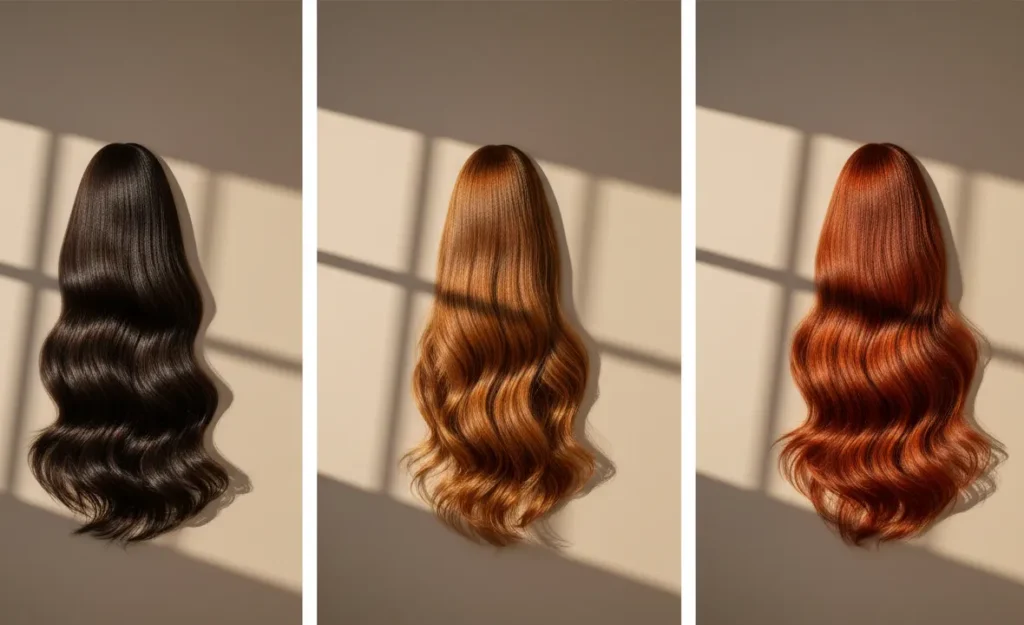 best hair colors for true autumn palette
