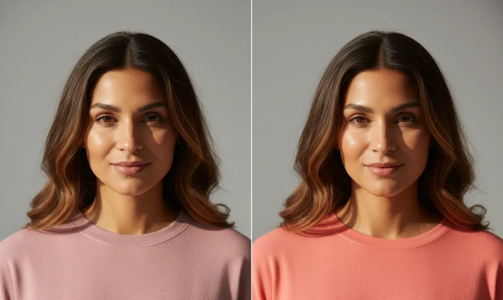 true summer color comparison cool vs warm