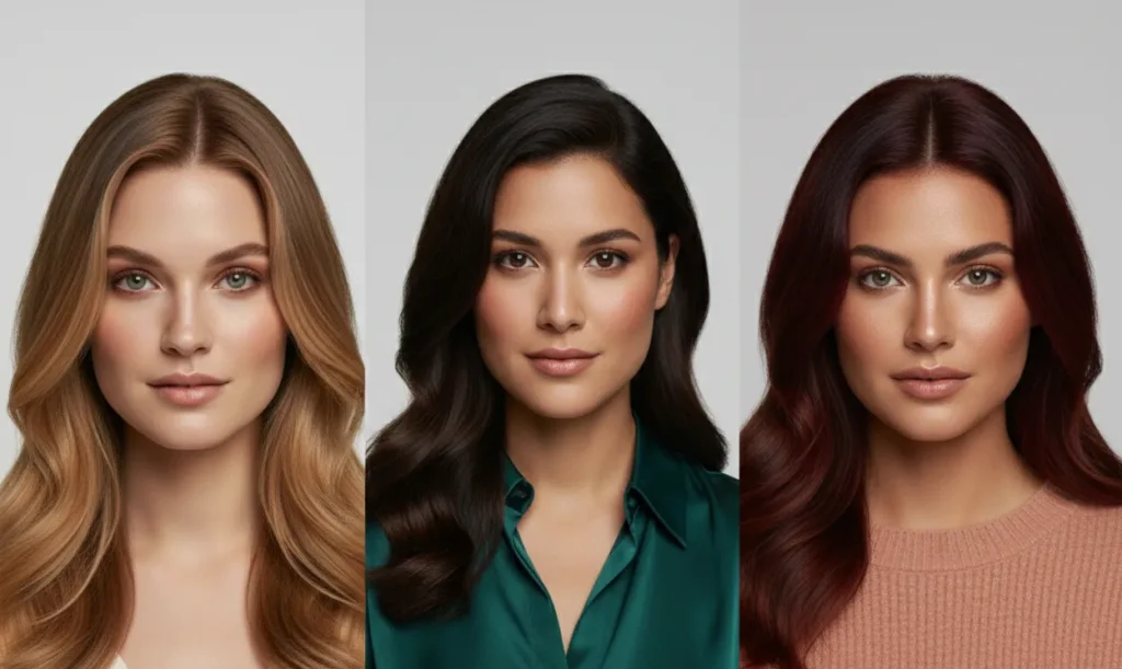 examples of warm skin undertones