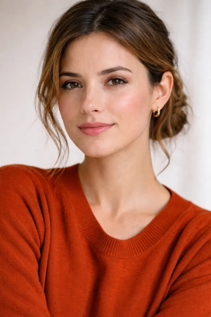 warm undertone with cool surface skin example