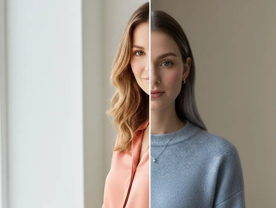 warm vs cool clothing undertone test