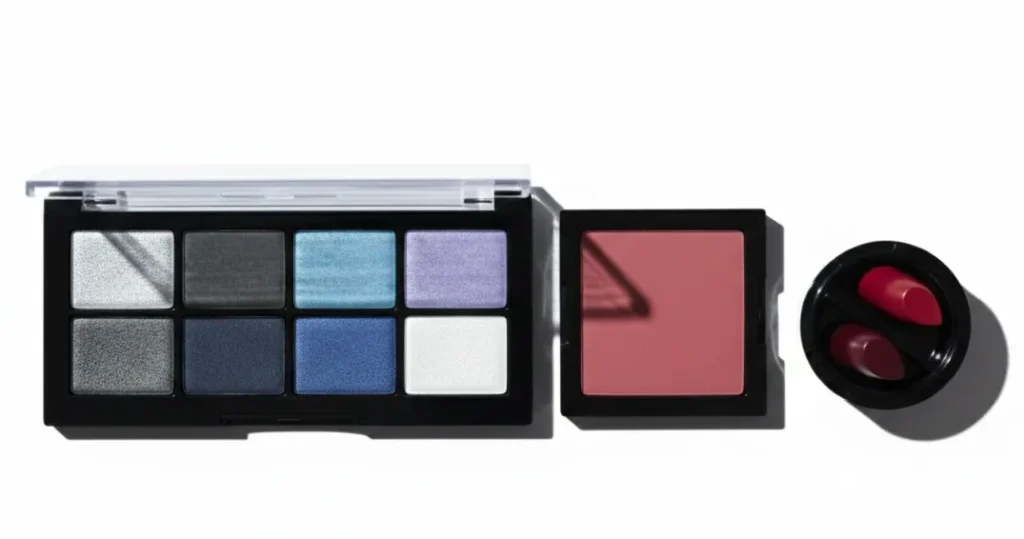 winter color palette makeup shades