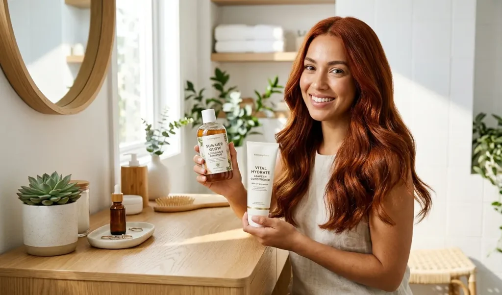 How to keep summer hair color fresh with color-safe hair care products