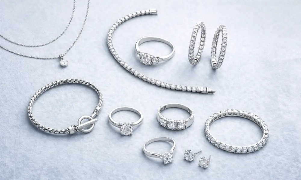 Best jewelry metals for true winter including silver and white gold
